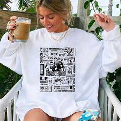 vintage maneskin shirt, 2023 maneskin tour tshirt hoodie shirt, unisex maneskin rock band tee, exclusive maneskin album