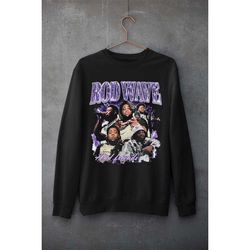 rd wave matching shirt, unisex hoodie rap 90s shirt, 90's vintage tee, rod wave merch graphic tee shirt, rod wave t-shir