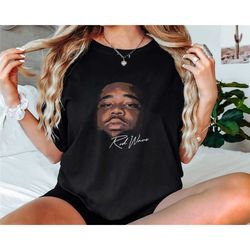 rod wave face signature t-shirt, exclusive rap tee concert merch, nostalgia tour shirt, perfect gift tee for rod wave fa