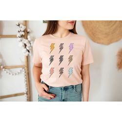 lightning bolt shirt, leopard lightning shirt, lightning shirts, lightning leopard zebra cheetah, lightning bolt t-shirt