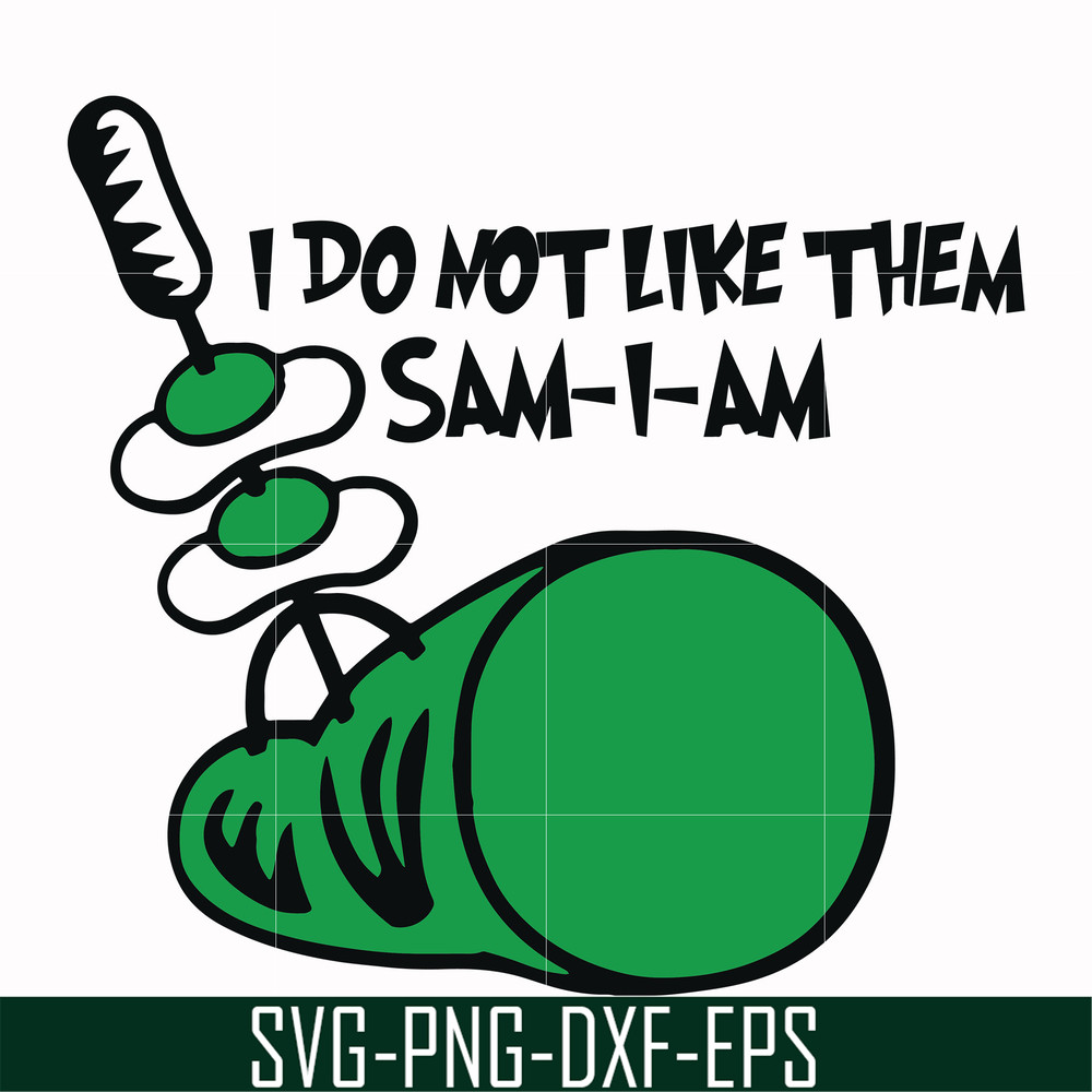 DR000123-I do not like them sam-I-am svg, png, dxf, eps file DR000123.jpg