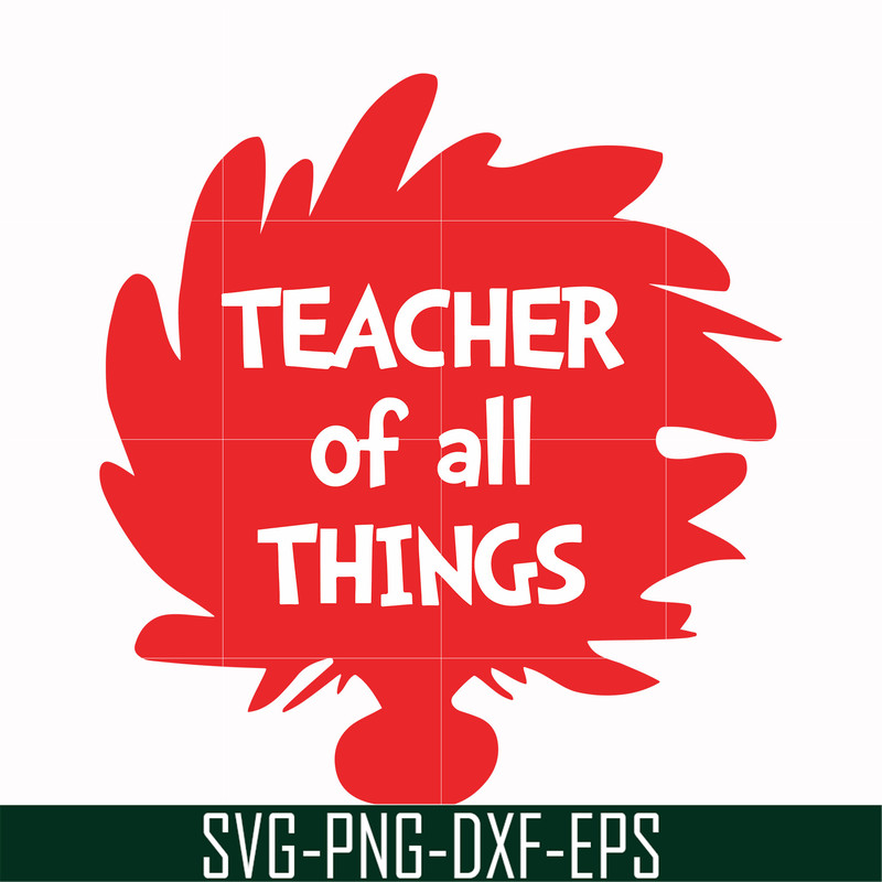 DR00059-Teacher of all things svg, png, dxf, eps file DR00059.jpg