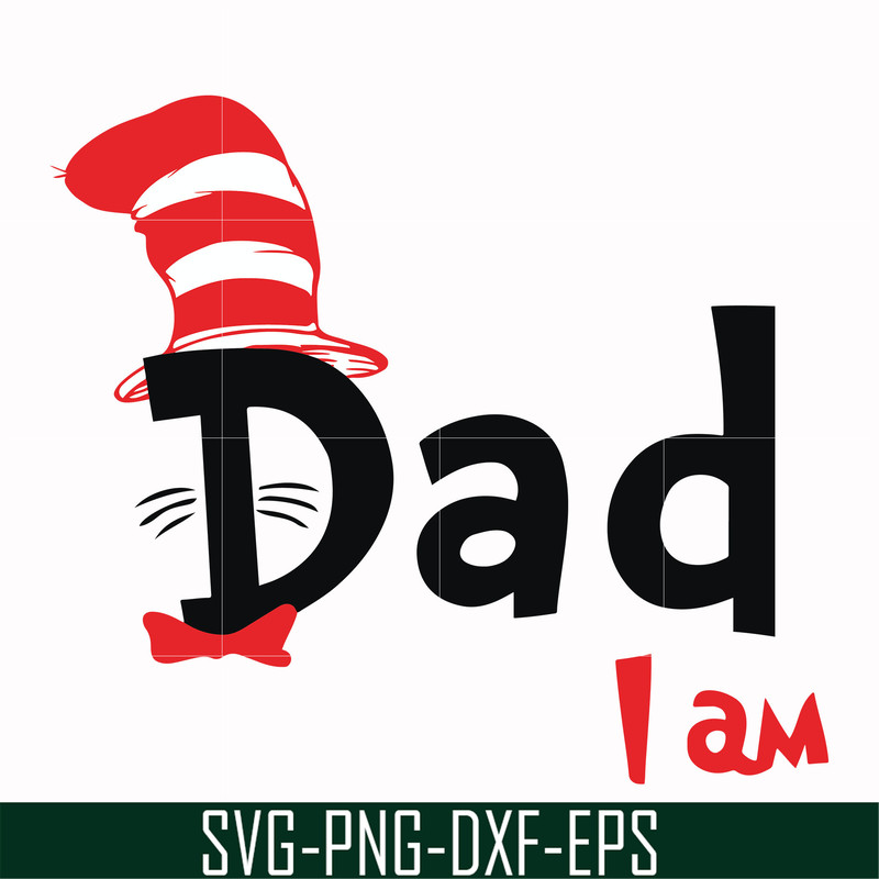 DR00063-Dad I am svg, png, dxf, eps file DR00063.jpg