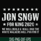 FN000132-Jon Snow for King 2020 we will build a wall and the white walkers will pay for it svg, png, dxf, eps file FN000132.jpg