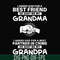 FN000260-I asked god for a best friend he sent me my grandma I asked god for a best partner in crime he sent me my grandpa svg, png, dxf, eps file FN000260.jpg