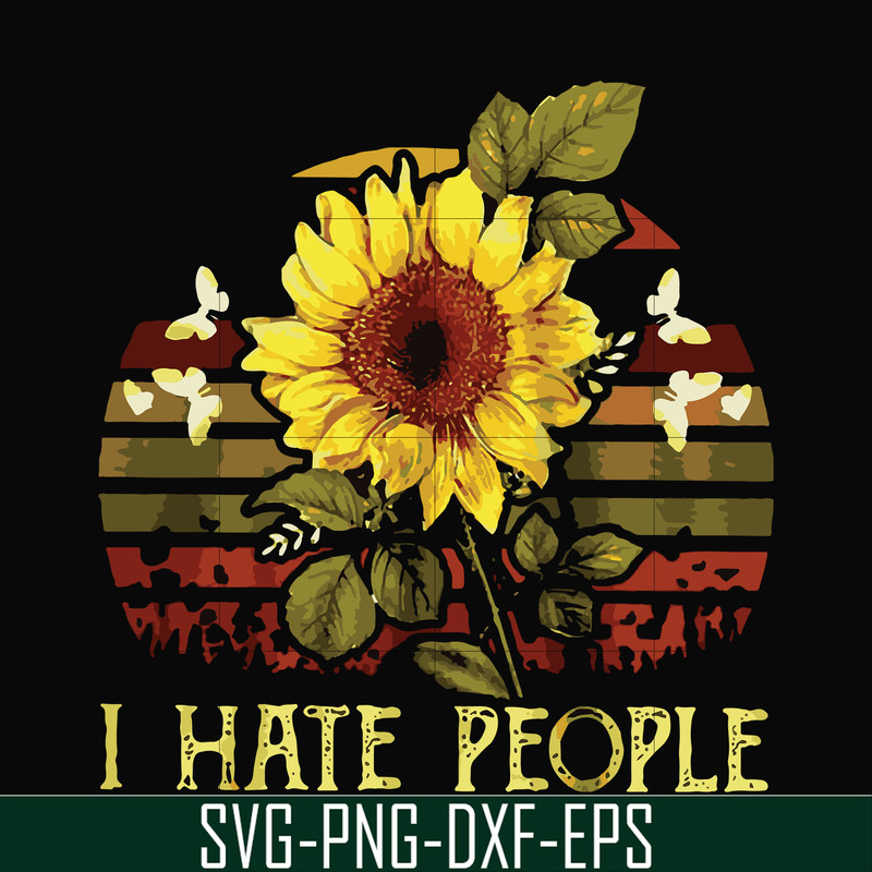 FN000565-I hate people svg, png, dxf, eps file FN000565.jpg