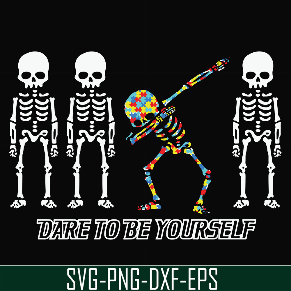 FN00057-Dare to be yourself svg, png, dxf, eps file FN00057.jpg