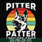 FN000977-Pitter patter let's get at'er svg, png, dxf, eps file FN000977.jpg