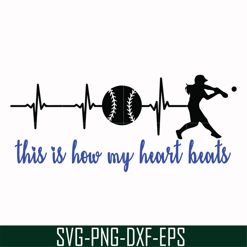 FN000985-This is how my heart beats svg, png, dxf, eps file FN000985.jpg