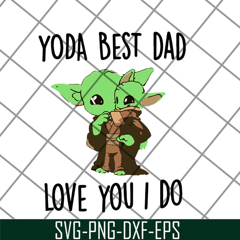 FTD19052114- yoda best dad svg, png, dxf, eps digital file FTD19052114.jpg