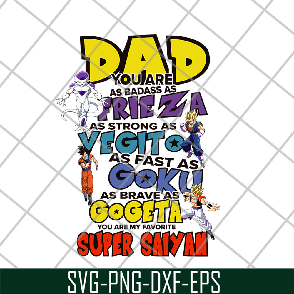 FTD21052107-Dragon Ball Z inspired My Favorite Dad or Favourite Fathers day or Birthday svg, png, dxf, eps digital file FTD21052107.jpg
