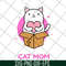 MTD04042109-Cat mom svg, Mother's day svg, eps, png, dxf digital file MTD04042109.jpg