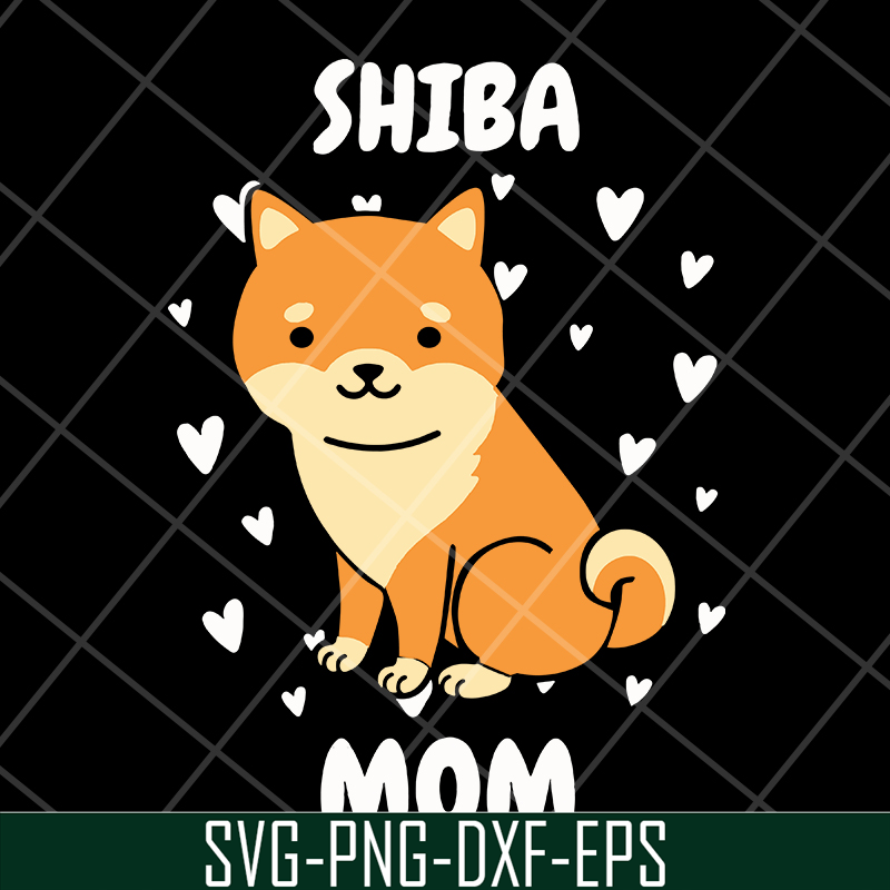 MTD16042118-Shiba mom svg, Mother's day svg, eps, png, dxf digital file MTD16042118.jpg
