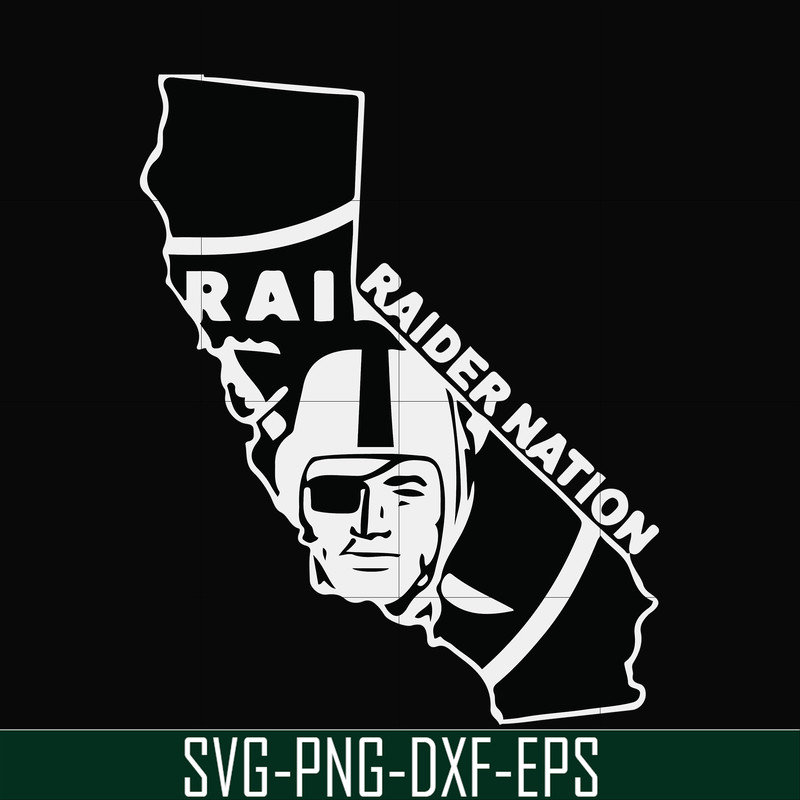 NFL0000190-Raider nation, svg, png, dxf, eps file NFL0000190.jpg