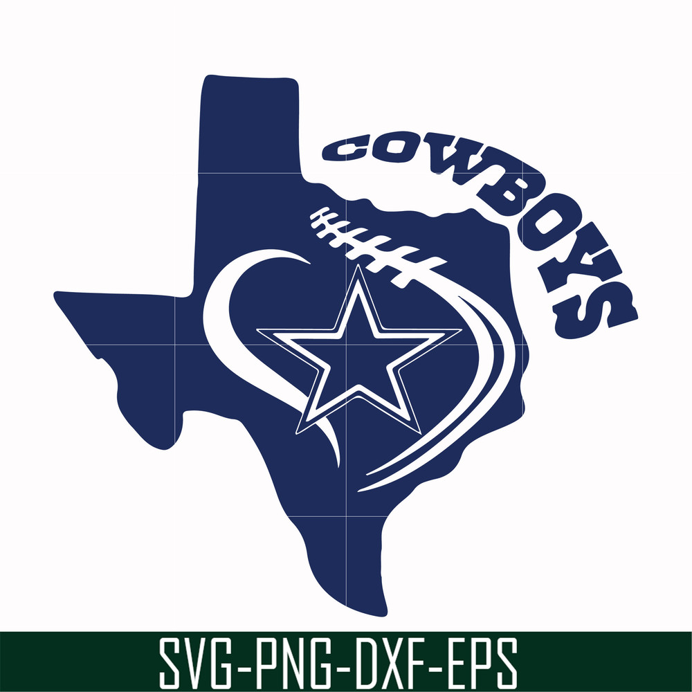 NFL0000199-Cowboys nation, svg, png, dxf, eps file NFL0000199.jpg