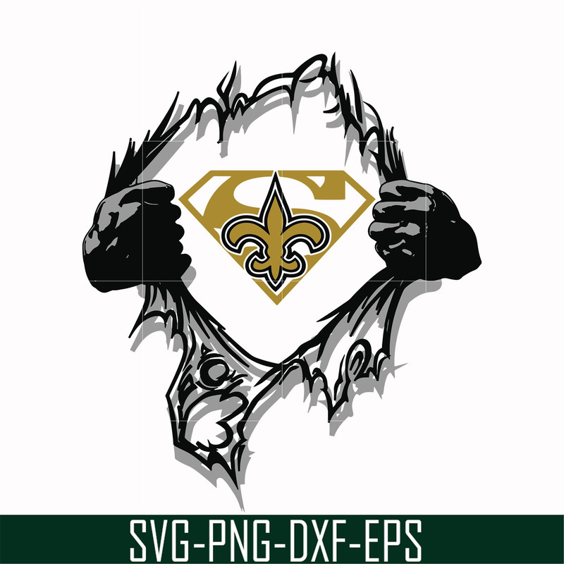 NFL000078-Saints superman, svg, png, dxf, eps file NFL000078.jpg