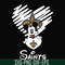NNFL0031-Saints heart svg, png, dxf, eps digital file NNFL0031.jpg