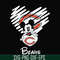 NNFL0047-Bears heart svg, png, dxf, eps digital file NNFL0047.jpg
