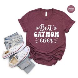cat mom shirts, cat mama t-shirts, pet owner gift, cat owner gift, gift for cat mom, birthday gifts, mommy t-shirts, wom