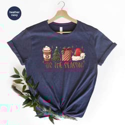 christmas coffee shirts, christmas shirt, merry christmas gifts, christmas tree tshirt, winter clothing, holiday sweatsh