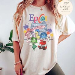 disney pixar inside out epcot shirt, inside out shirt, vintage disney shirt, disney shirt