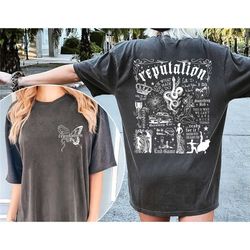 vintage taylor swift reputation shirt, swiftie eras tour shirt, the eras tour shirt, swiftie merch shirt, reputation alb