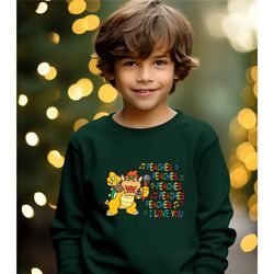 peaches song sweatshirt, super mario sweatshirt, super mario bowser shirt, bowser peaches song, video game hoodie, gift