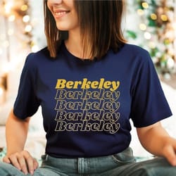 berkeley ombre t-shirt, uc berkeley shirt, cal bears tee, california shirt, cal berkeley apparel, uc berkeley graduation