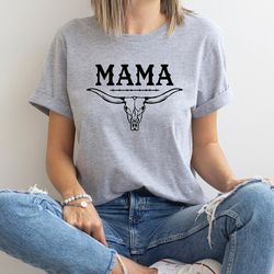 Western Mama Shirt, Country Mama T-Shirt, Trendy Mother's Day Gift, Mom's Birthday Tshirt, Mothers Day Jumper Tee, Chris