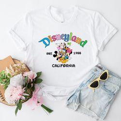disneyland est 1955 california shirt, mickey and friends disneyland shirt, disney world shirt, disney trip shirt, disney