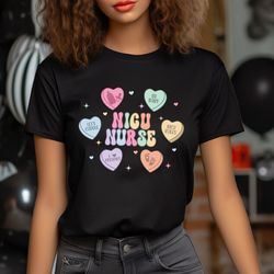 nicu nurse valentines shirt, neonatal icu nurse valentine's day group tees, neonatal intensive care unit nurse t-shirt