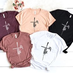 faith shirt, faith cross shirt, christian gift, faith gift, christian shirts , love and grace shirt, faith cross shirt