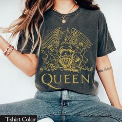 Freddie Mercury Shirt | Queen Band T-Shirt | Rock Band | 80S Nostalgia Vintage Queen Tshirt