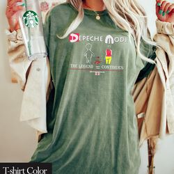 comfort colors depeche mode band tee shirt | vintage inspired band tshirt | 90s nostalgia