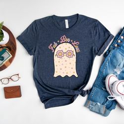 fab boo lous shirt, retro halloween comfort colors shirt, spooky season t-shirt