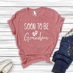 soon to be grandma grandpa t-shirt, new grandma new grandpa shirt, grandparent's tee, gift for grandparent's t-shirt