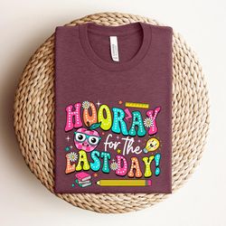 last day of school, hello summer happy last day of school shirts, end of school year