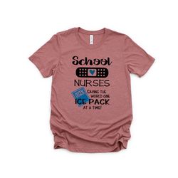 school nurse shirt, nurse shirt, nurse gift, funny nurse shirt, nursing student, nursing graduate, school nurse gift abc