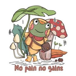 no pain no gains sublimation
