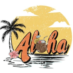 aloha png sublimation