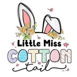 little miss cotton tail sublimation