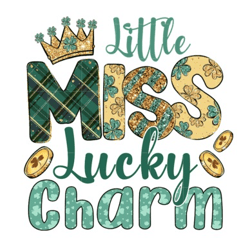 little miss lucky charm sublimation