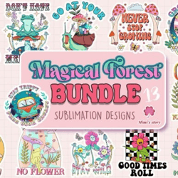 magical forest sublimation bundle