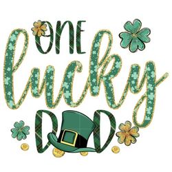 one lucky dad sublimation
