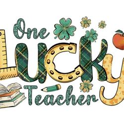 one lucky teacher sublimation