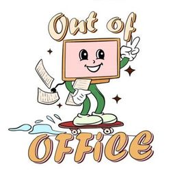 out of office sublimation