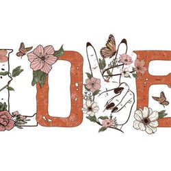 wildflower love sublimation