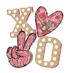 xoxo western sublimation