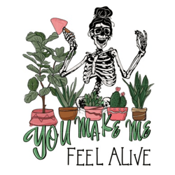 you make me feel alive sublimation