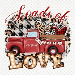 loads of love valentines truck
